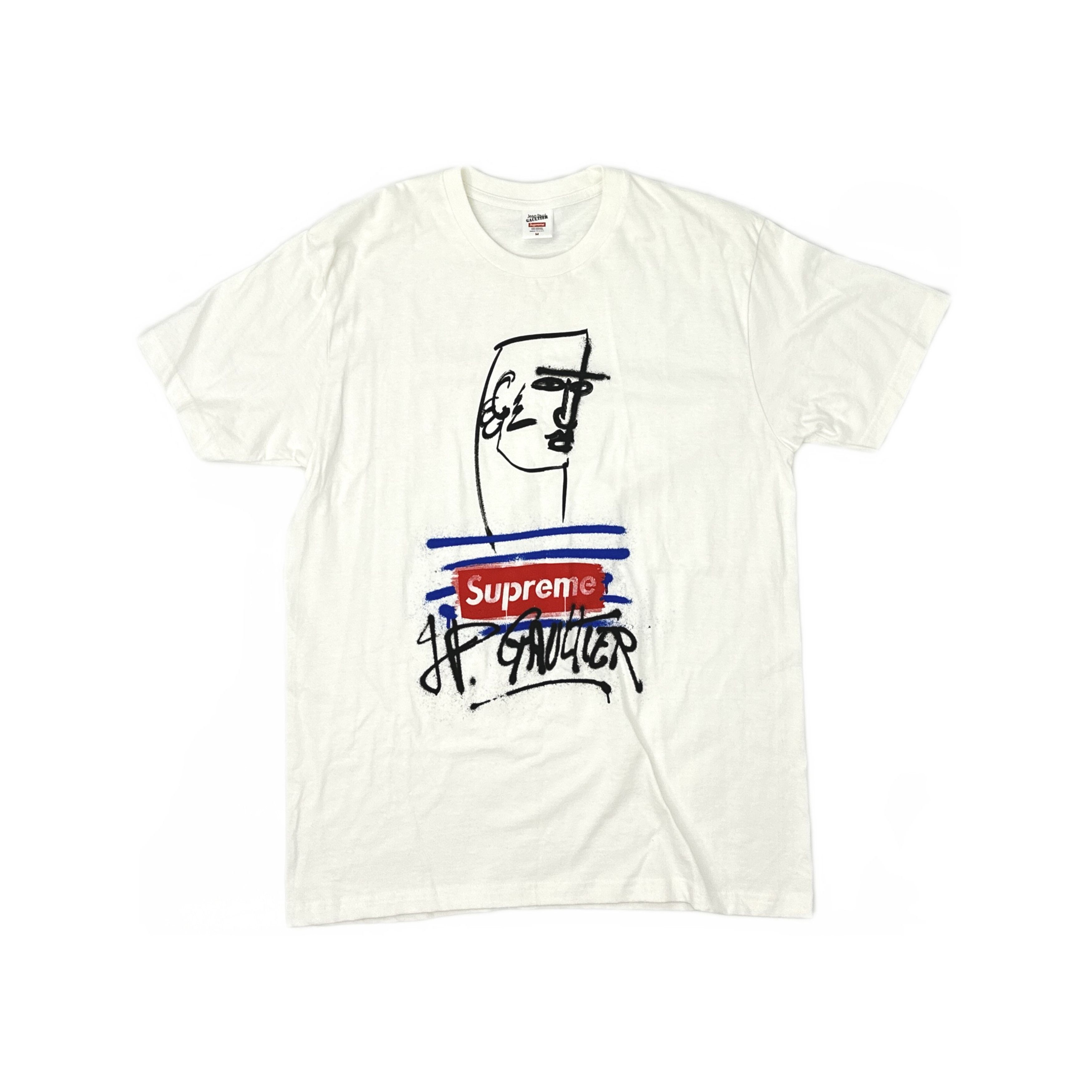 Supreme Supreme x Jean Paul Gaultier Logo T-Shirt Size M Size US M / EU 48-50 / 2 - 1 Thumbnail