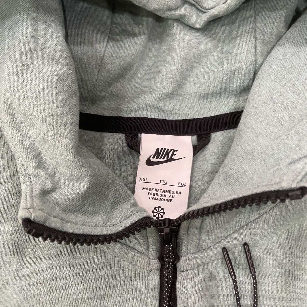 Nike Nike Tech Fleece Full Zip Hoodie Heather Teal Grey Mens XXL Size US XXL / EU 58 / 5 - 4 Thumbnail
