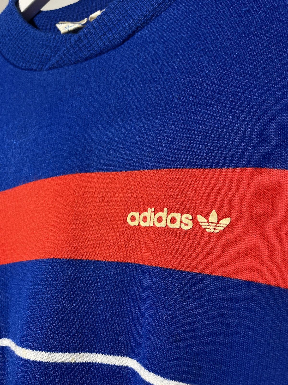 Adidas × Vintage 80s Adidas Ventex Made in France Vintage Sweatshirt Size US XS / EU 42 / 0 - 9 Thumbnail