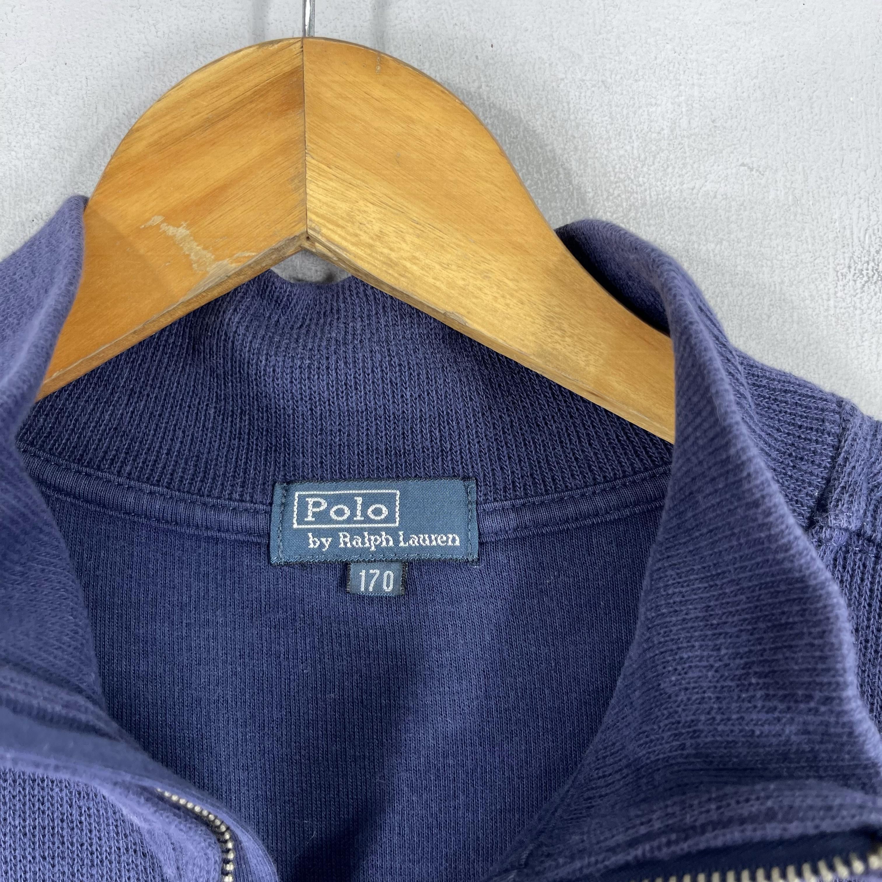 Polo Ralph Lauren × Vintage Vintage POLO RALPH LAUREN Big Pony Half Zipper Sweater Size US M / EU 48-50 / 2 - 4 Thumbnail