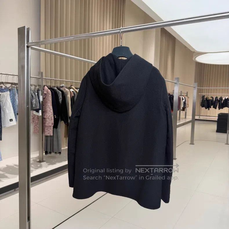 Hermes Hermes Black Cashmere Hooded Casual Jacket Size XS / US 0-2 / IT 36-38 - 2 Thumbnail