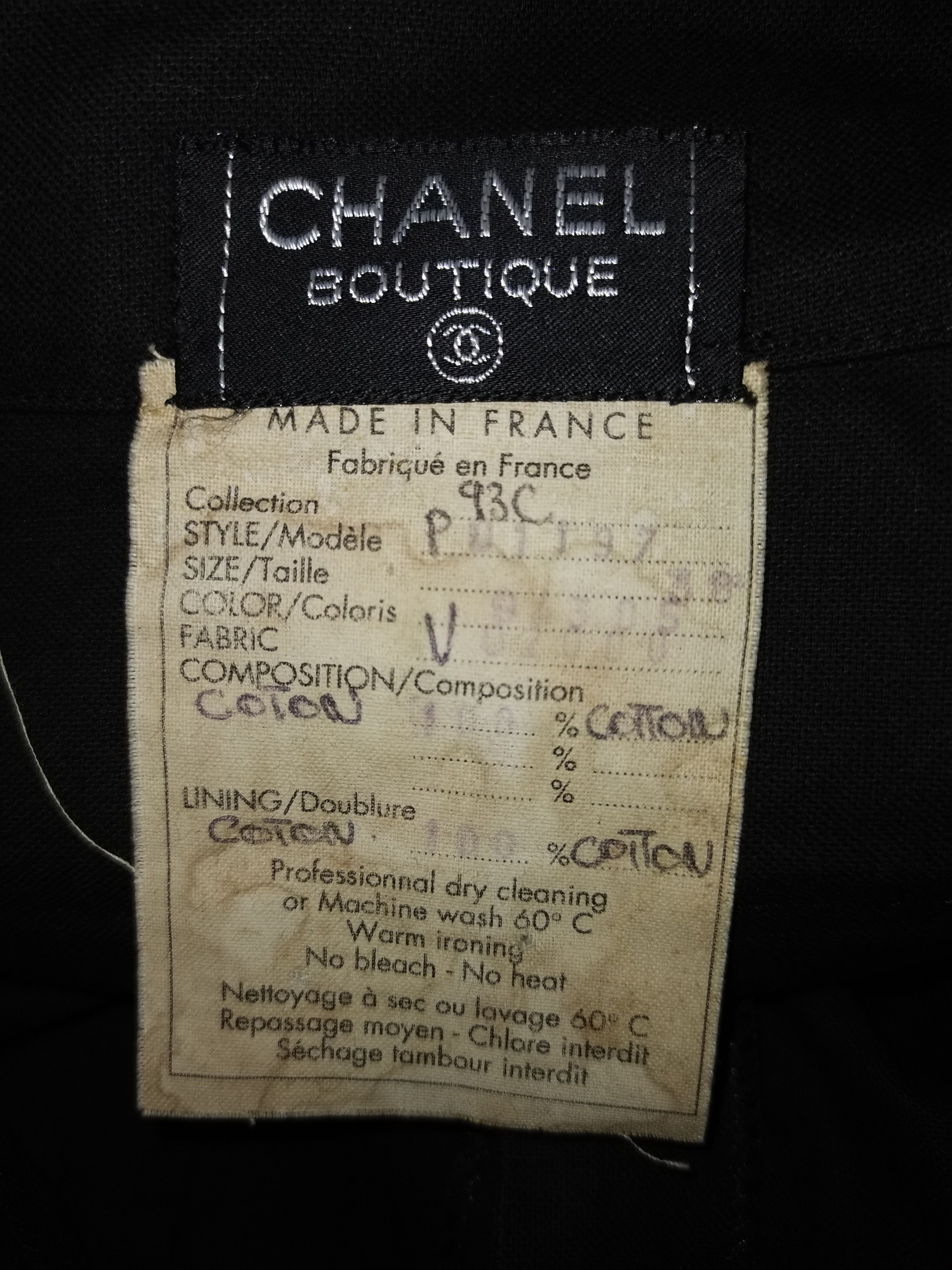 Chanel × Designer Chanel boutique shorts vintage 1993🔥 Size 32" / US 10 / IT 46 - 2 Thumbnail
