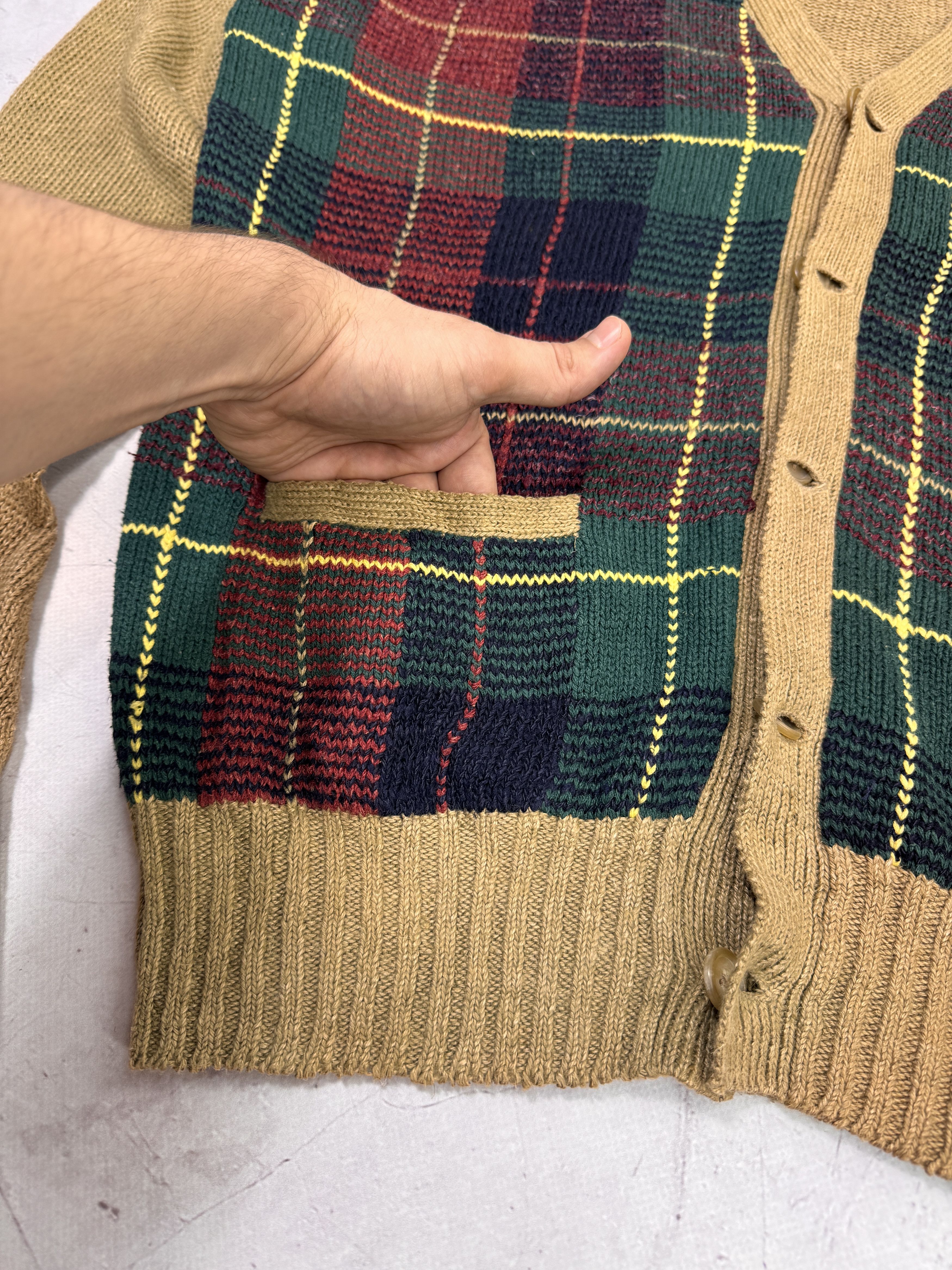 Polo Ralph Lauren × Vintage Vintage Polo Ralph Lauren Cardigan Country Style Aztec Size US XL / EU 56 / 4 - 8 Thumbnail