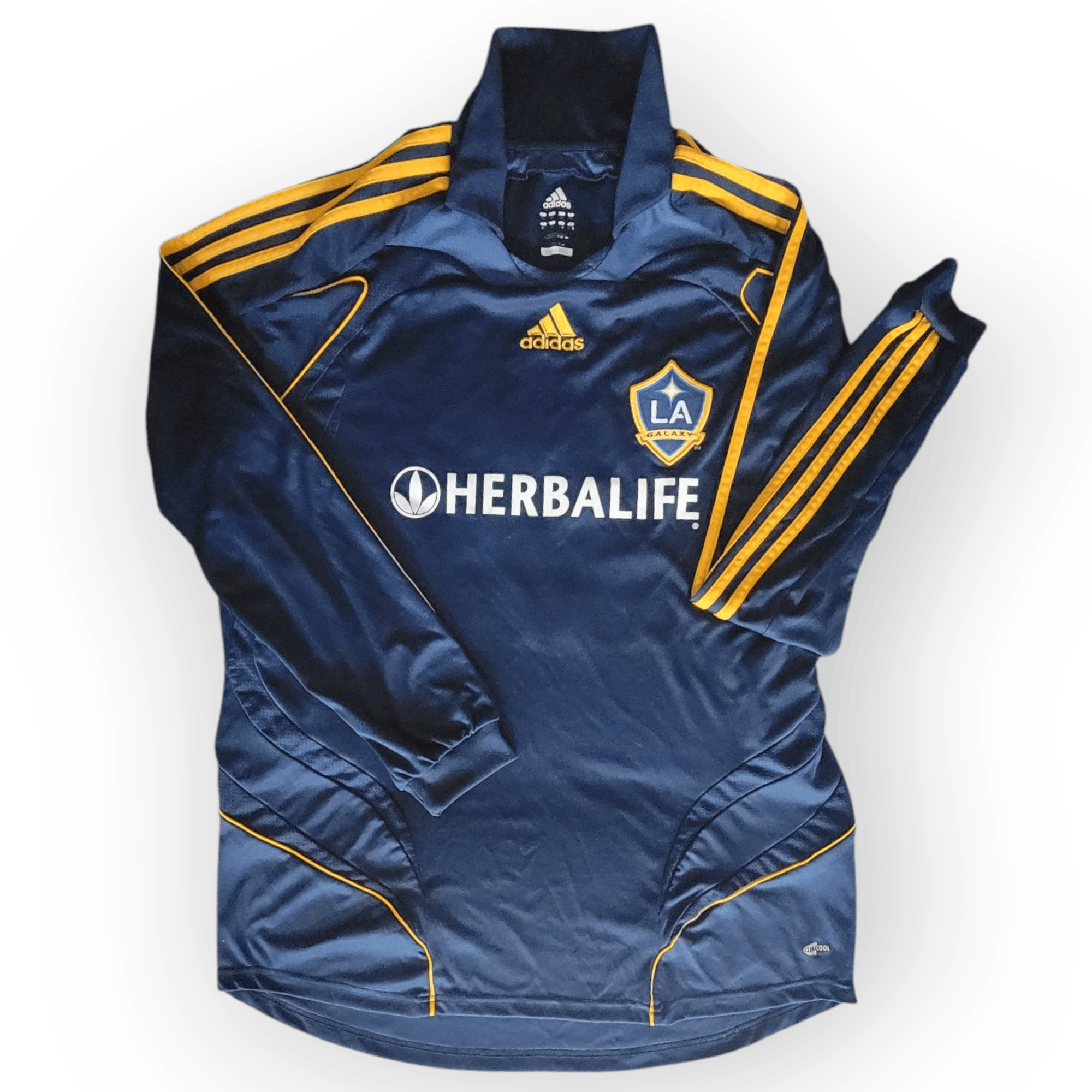 Adidas David Beckham LA Galaxy #23 Jersey | Adidas Clima365 MLS Size US XL / EU 56 / 4 - 1 Thumbnail