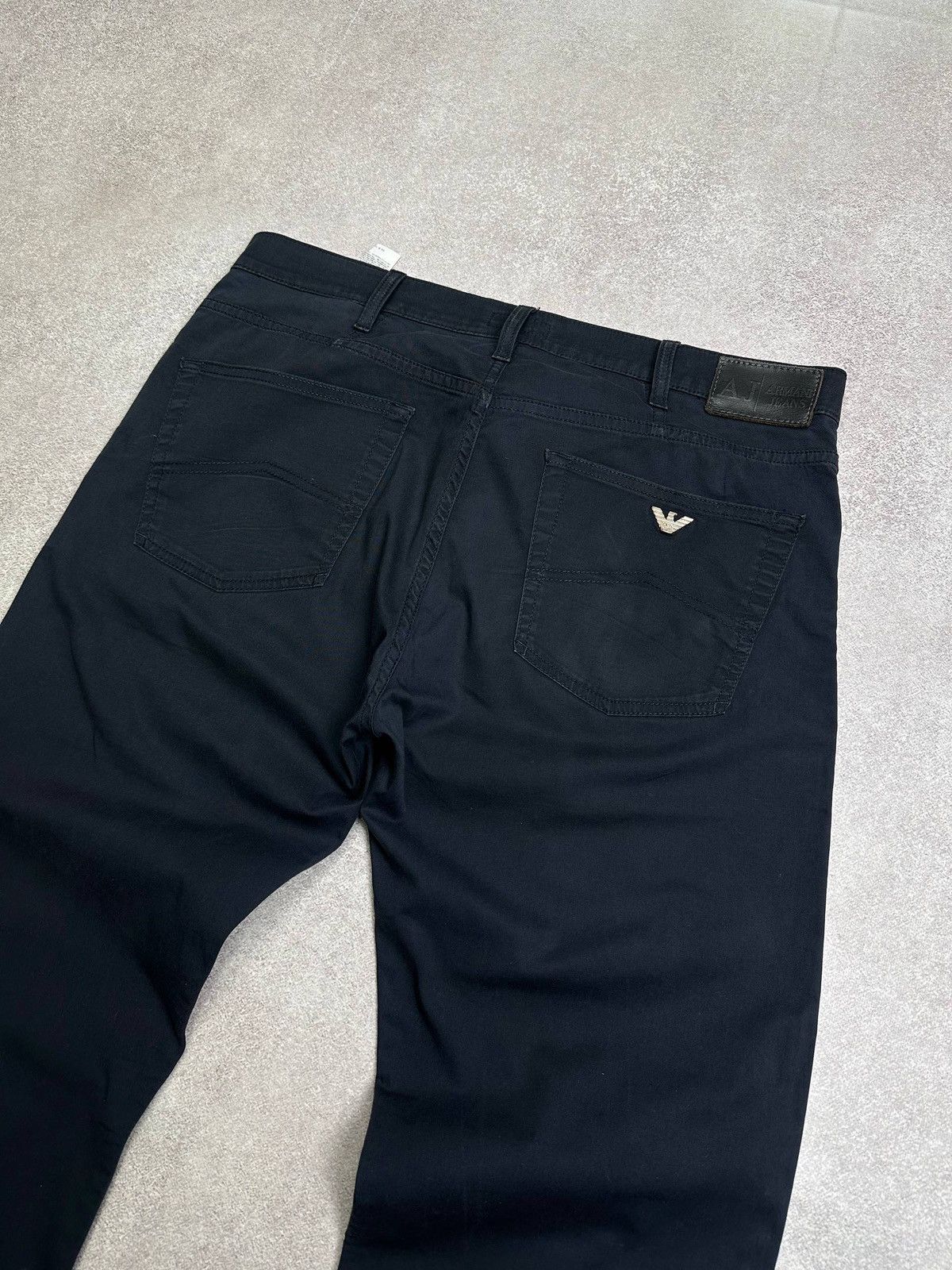 Emporio Armani Vintage Armani Metal Logo Chino Pants Rare 36 Size US 36 / EU 52 - 2 Thumbnail