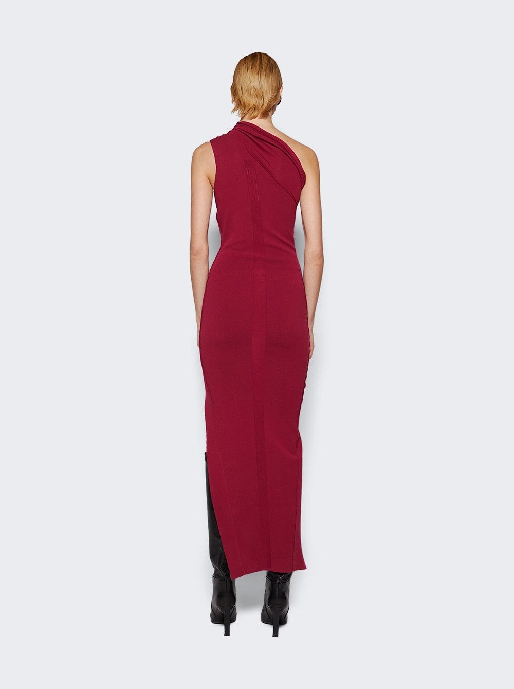 Rick Owens o1mle0426 Athena Dress in Fuchsia Pink Size S / US 4 / IT 40 - 5 Thumbnail