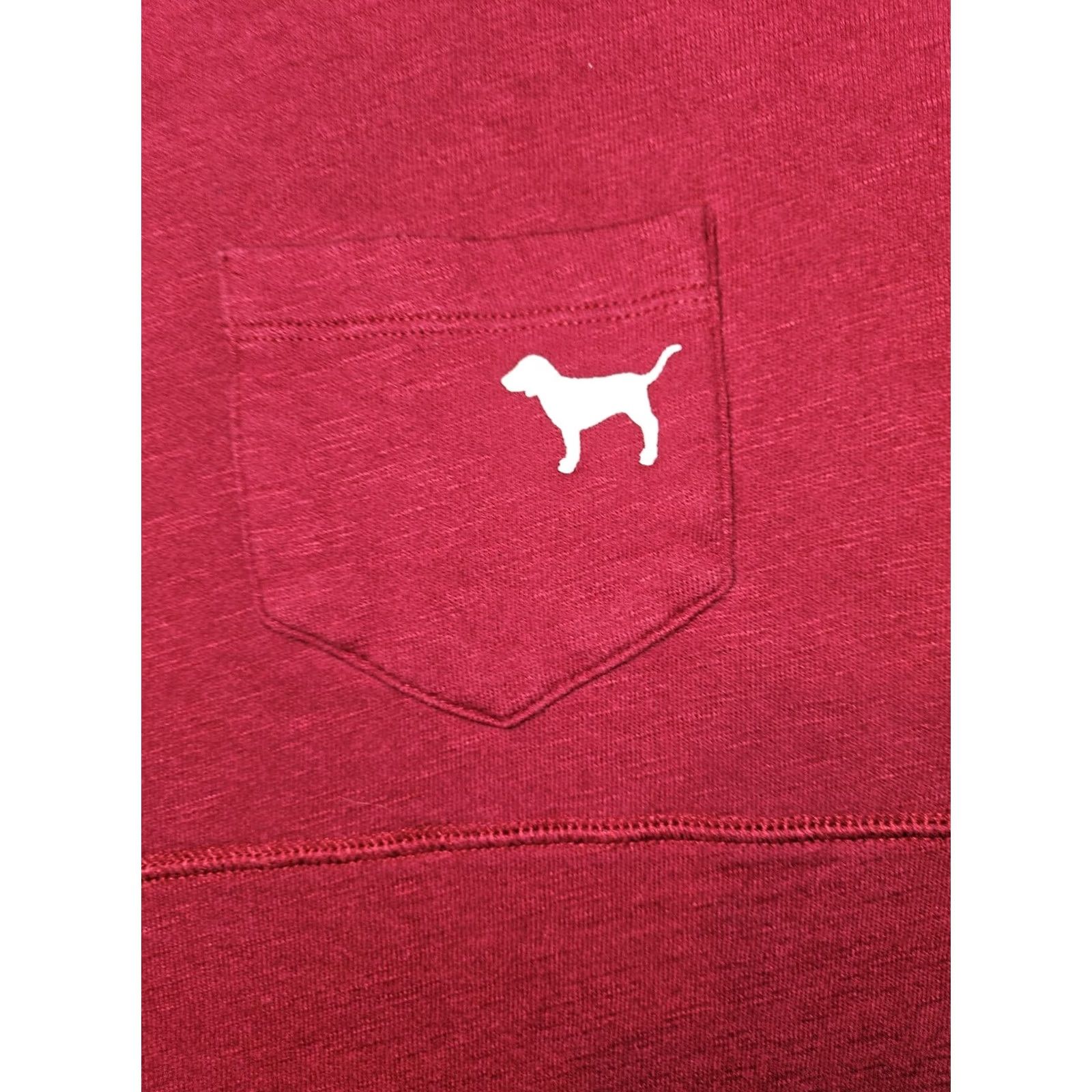 Victoria's Secret Victoria's Secret PINK Sweatshirt Womens XS Long Sleeve Red Logo Pullover Jacket Shirt Size XS / US 0-2 / IT 36-38 - 5 Thumbnail