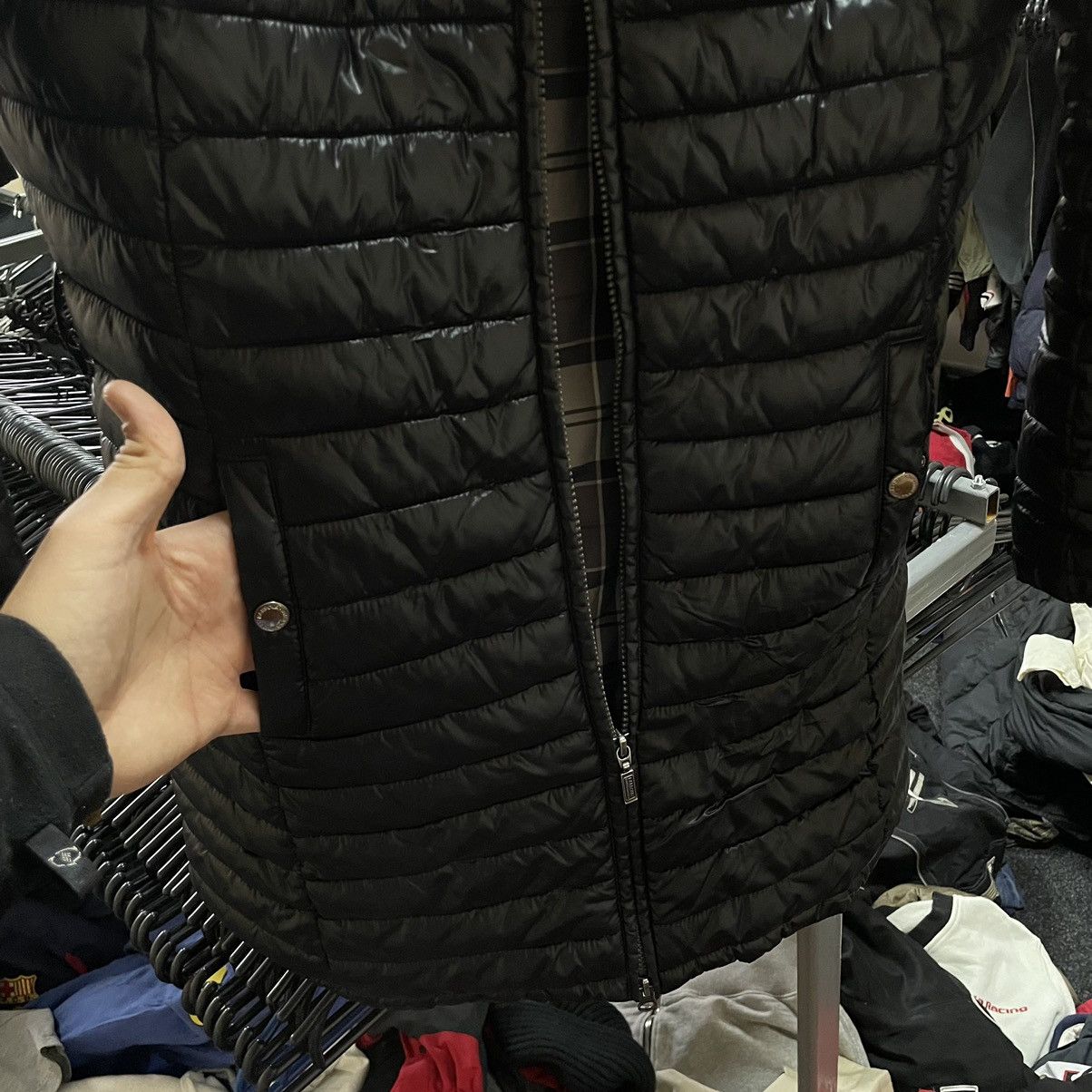 Barbour × London Fog Barbour B INTL ENDO BAFFLE QUILT FIBRE DOWN Jacket coat Size M / US 6-8 / IT 42-44 - 4 Thumbnail