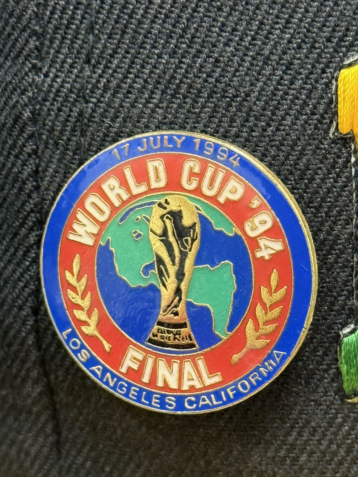 Vintage RARE Vintage Brazil World Cup 1994 Snapback Hat w/ Pins Size ONE SIZE - 2 Thumbnail