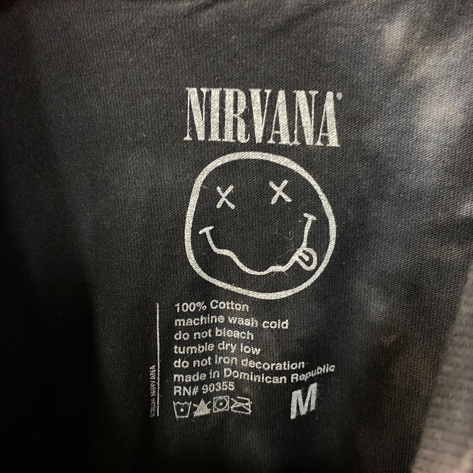 Nirvana Nirvana In Utero Album Floral Heart Angel Tie Dye Tee Medium Size US M / EU 48-50 / 2 - 4 Thumbnail