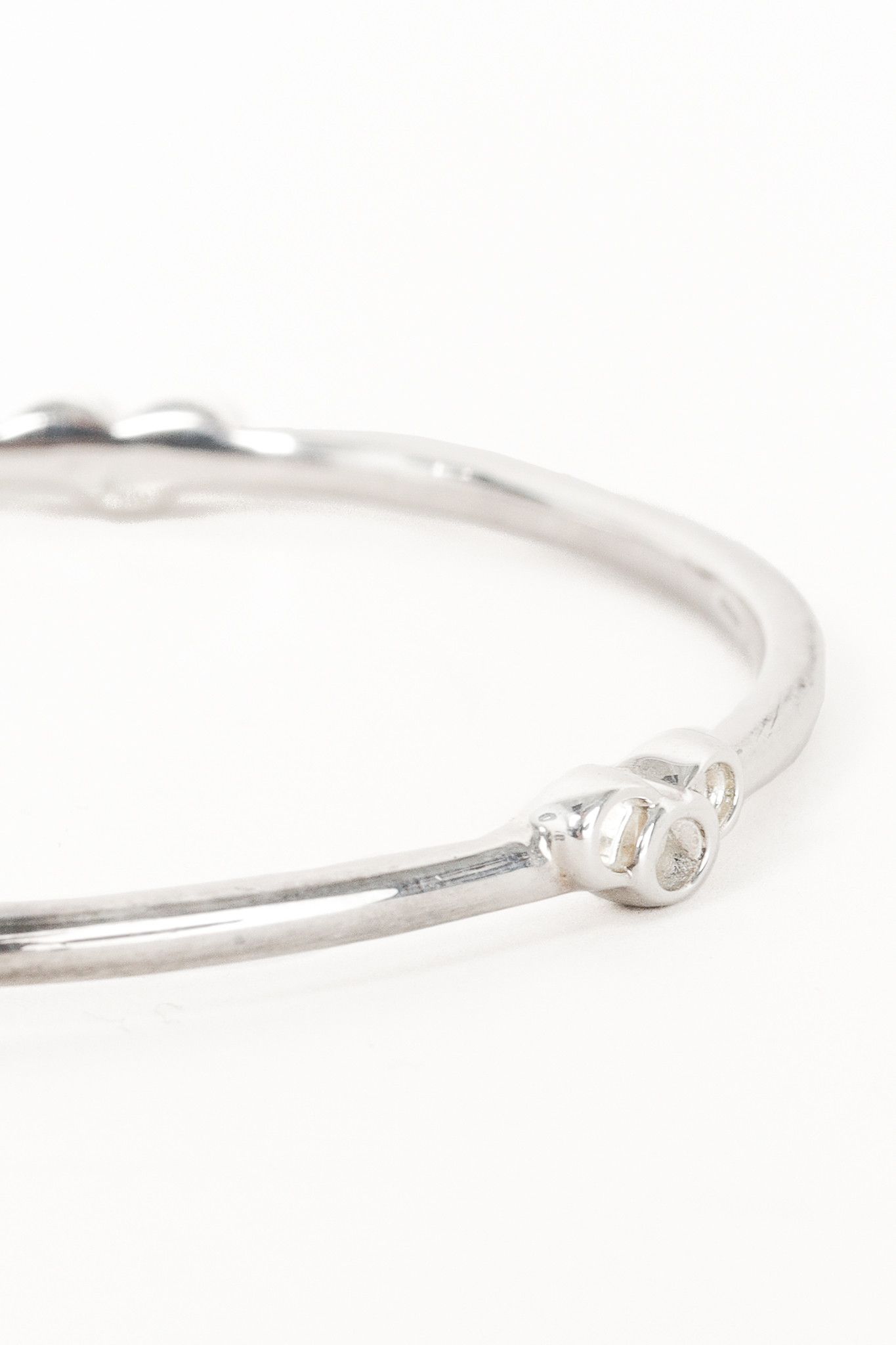 Links Of London Links of London Sterling Silver Logo Bangle Size ONE SIZE - 2 Thumbnail