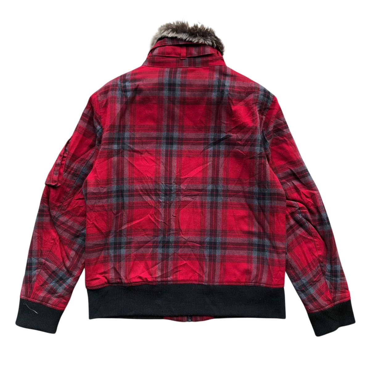 Tornado Mart 2000s japanese CREATE BAREFOOT vkeii faux fur jacket Size US L / EU 52-54 / 3 - 2 Thumbnail