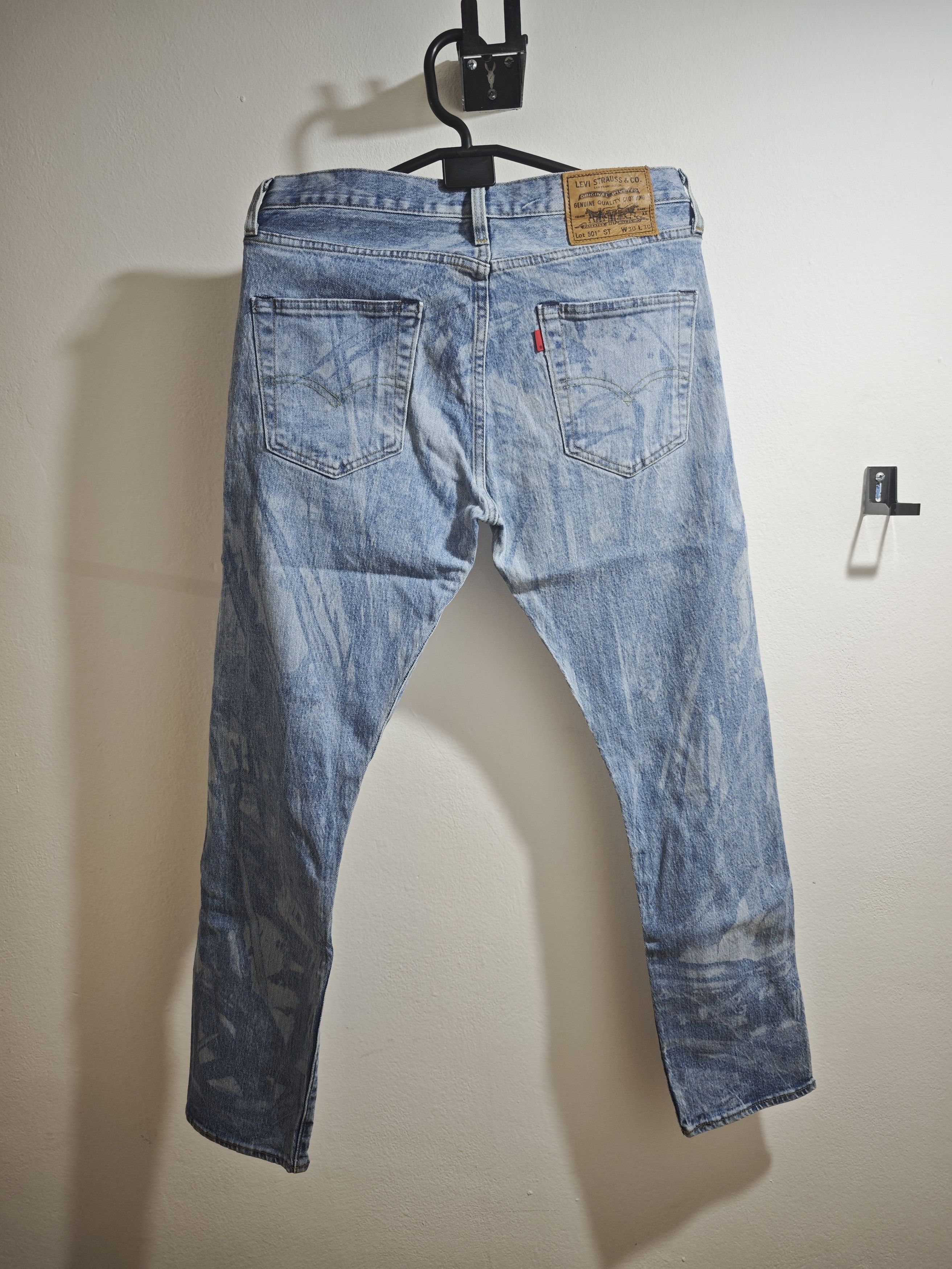 Levi's Levi's & Justin Timberlake 501st Jeans Fresh Leaves Size US 30 / EU 46 - 3 Thumbnail