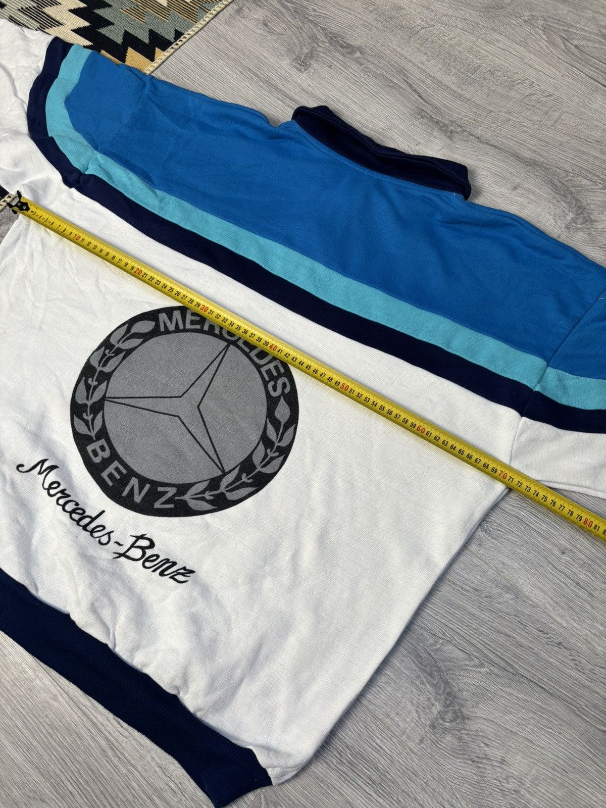 Mercedes-Benz Mercedes - Benz very rare 70s-80s sweatshirt Size US XL / EU 56 / 4 - 14 Thumbnail