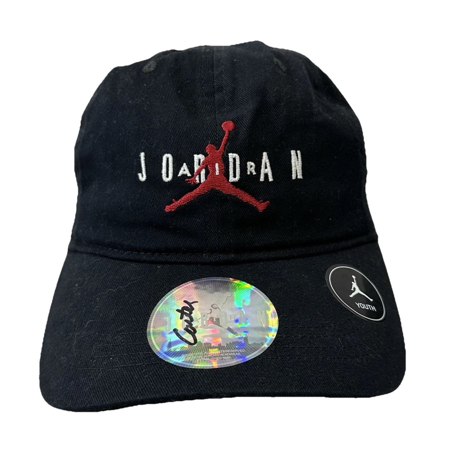 Other AirJordan Jumpman Youth Adjustable Black Hat Cap Strapback Size ONE SIZE - 1 Thumbnail