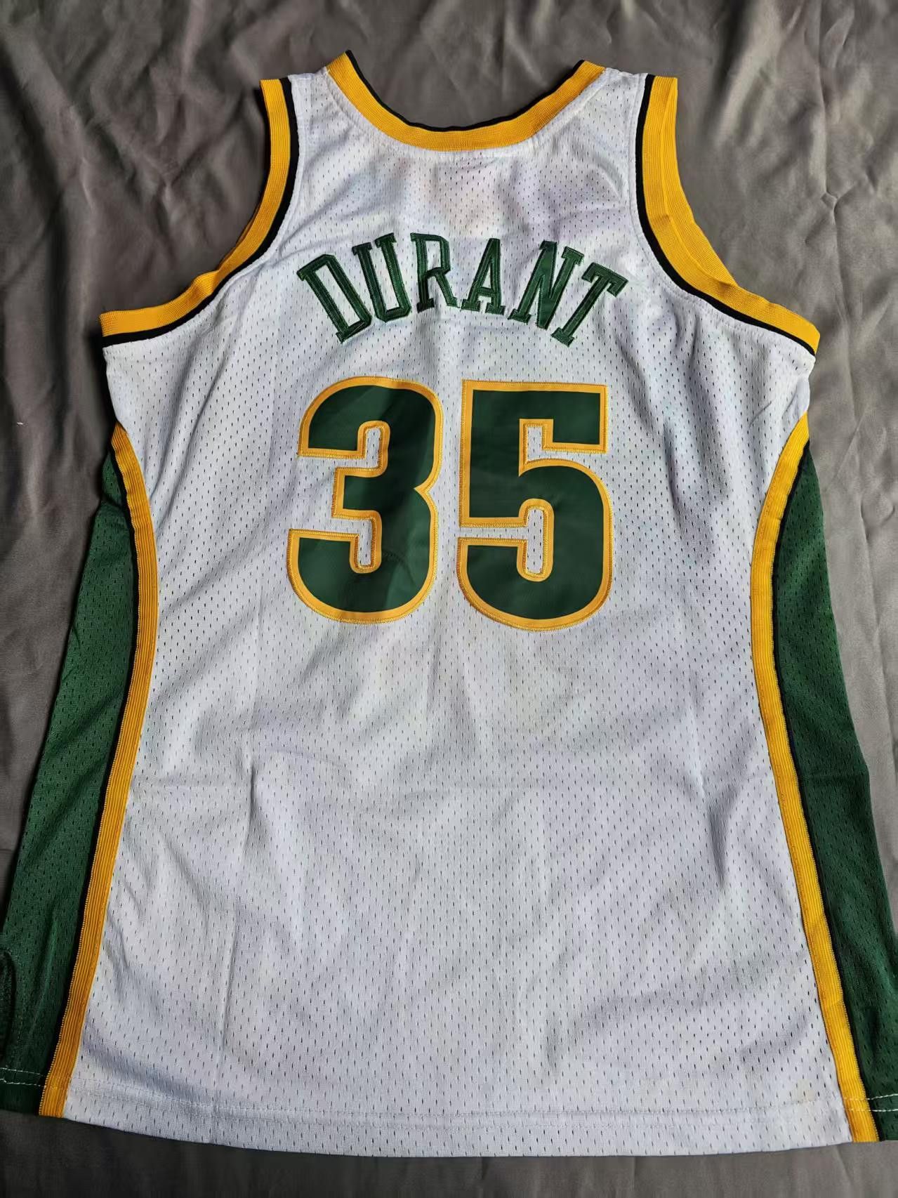 NBA #35 Kevin Durant Jersey Seattle SuperSonics 2007 08 Size US XXL / EU 58 / 5 - 1 Thumbnail