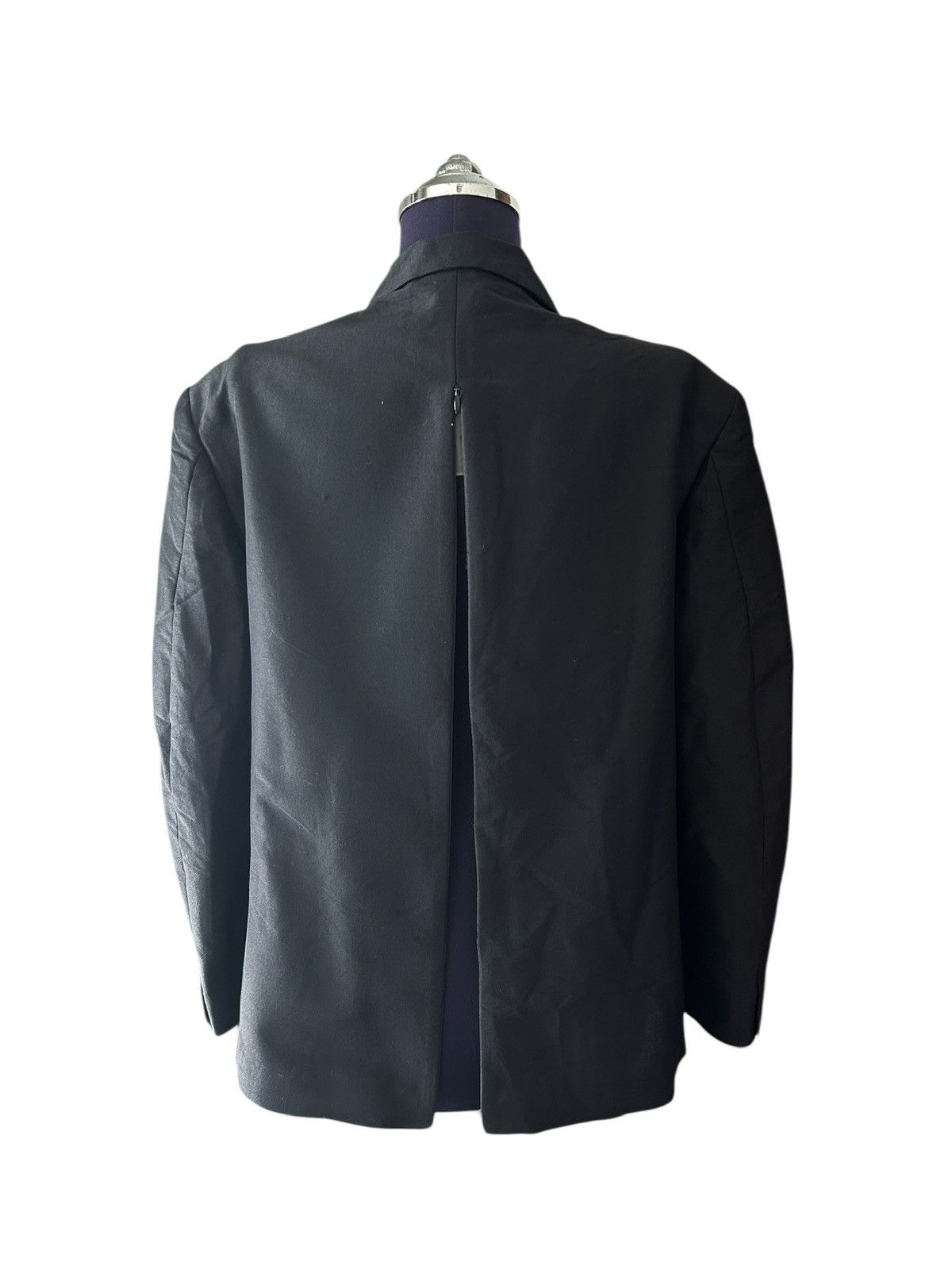 Yohji Yamamoto S/S 01 NWT Oversized Zip Back Blazer Size M / US 6-8 / IT 42-44 - 7 Thumbnail