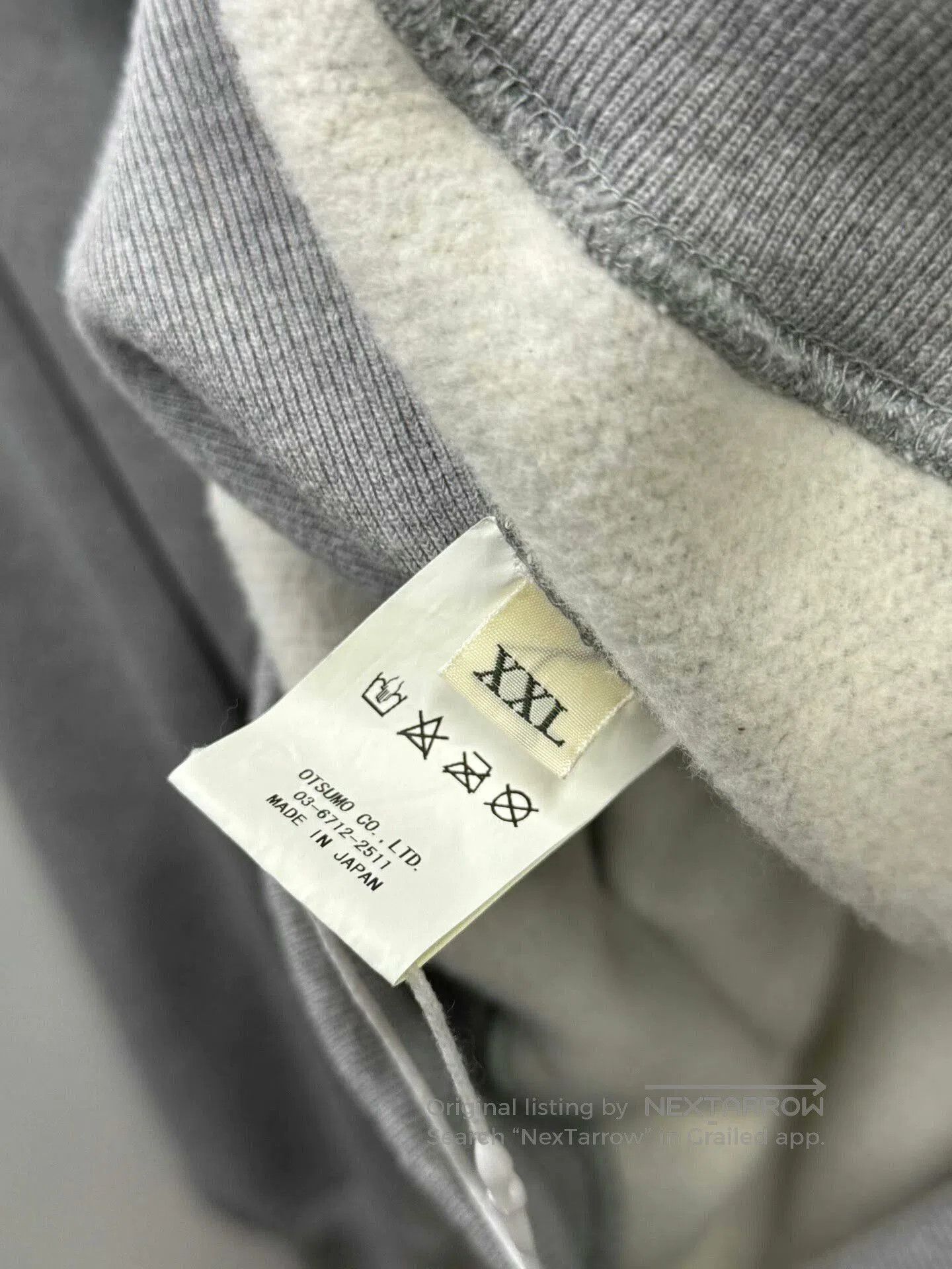 Anonymous Club humanmade grey hoodie with classic duck print. Size US XXL / EU 58 / 5 - 6 Thumbnail
