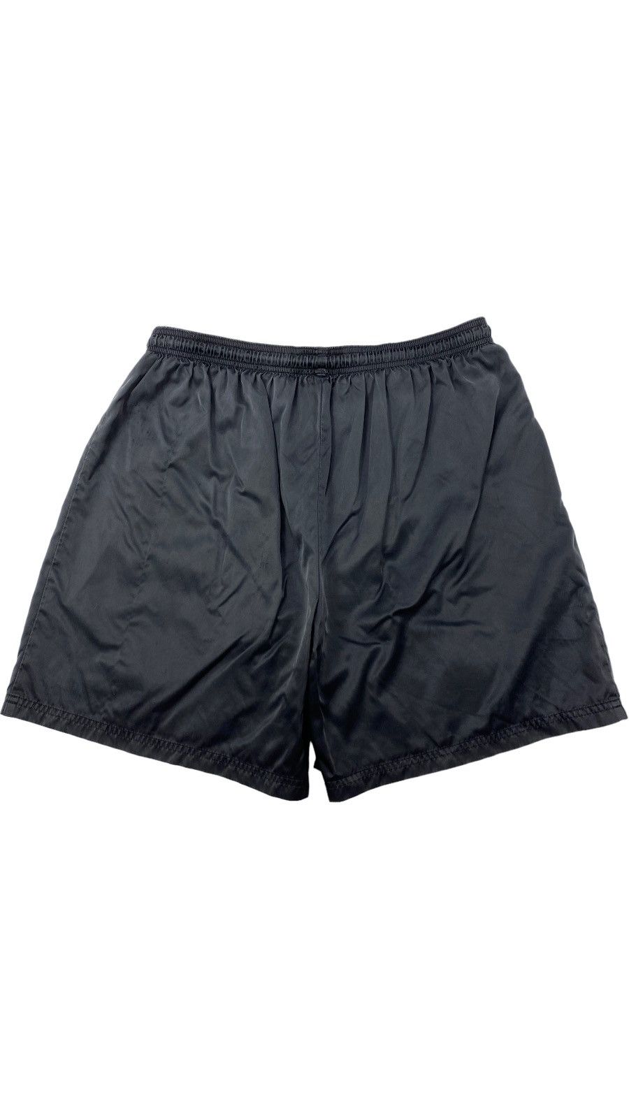 Adidas 🔥LASTDROP🔥 #4 Vintage Adidas Graphite Black Nylon Shorts Size US 34 / EU 50 - 2 Thumbnail