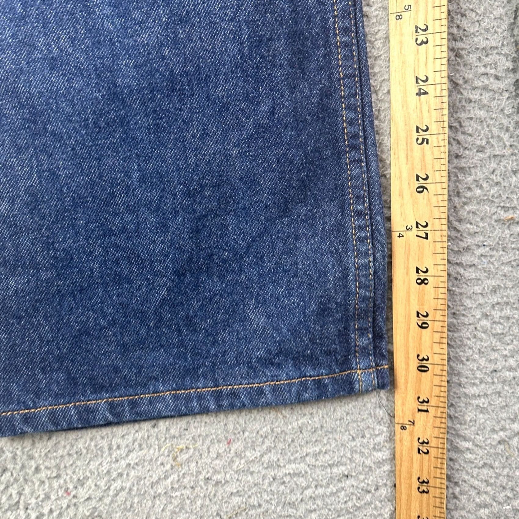 Levi's VINTAGE Levi's 517 Jeans Boot Cut 36 Mens Dark Blue Denim 5-Pocket Classic Fit EUC Size US 36 / EU 52 - 7 Thumbnail