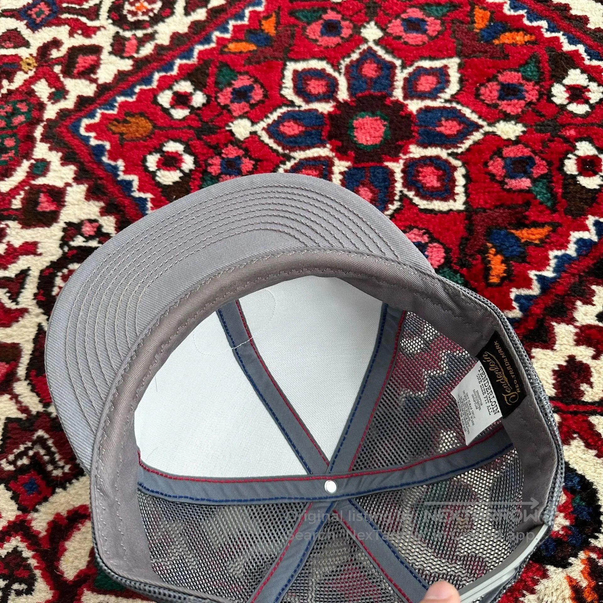 Supreme tenderloin trucker cap grey baseball hat. Size ONE SIZE - 5 Thumbnail
