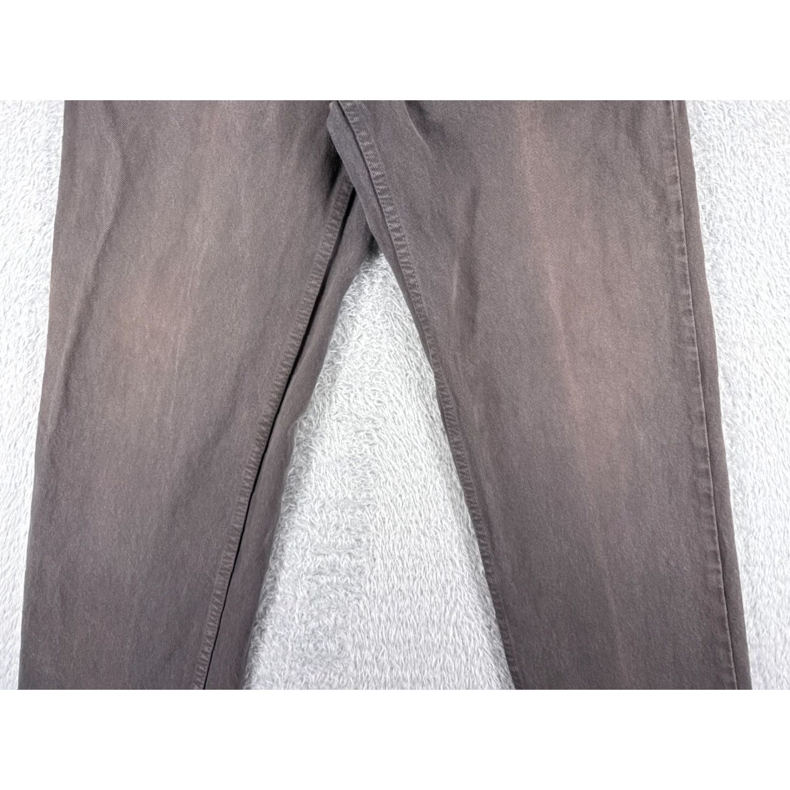 Calvin Klein Calvin Klein Jeans Men 32 Gray Denim Straight Leg Regular Fit 30x27 Size US 32 / EU 48 - 3 Thumbnail