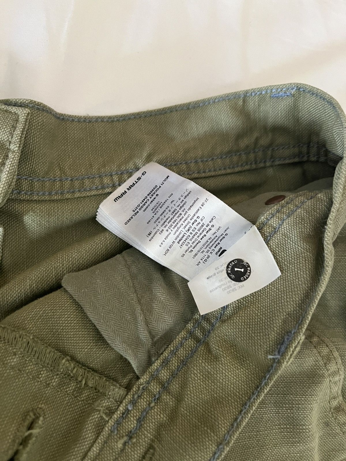 G-Star G Star Raw denim pants multi-pocket Size US 29 - 2 Thumbnail