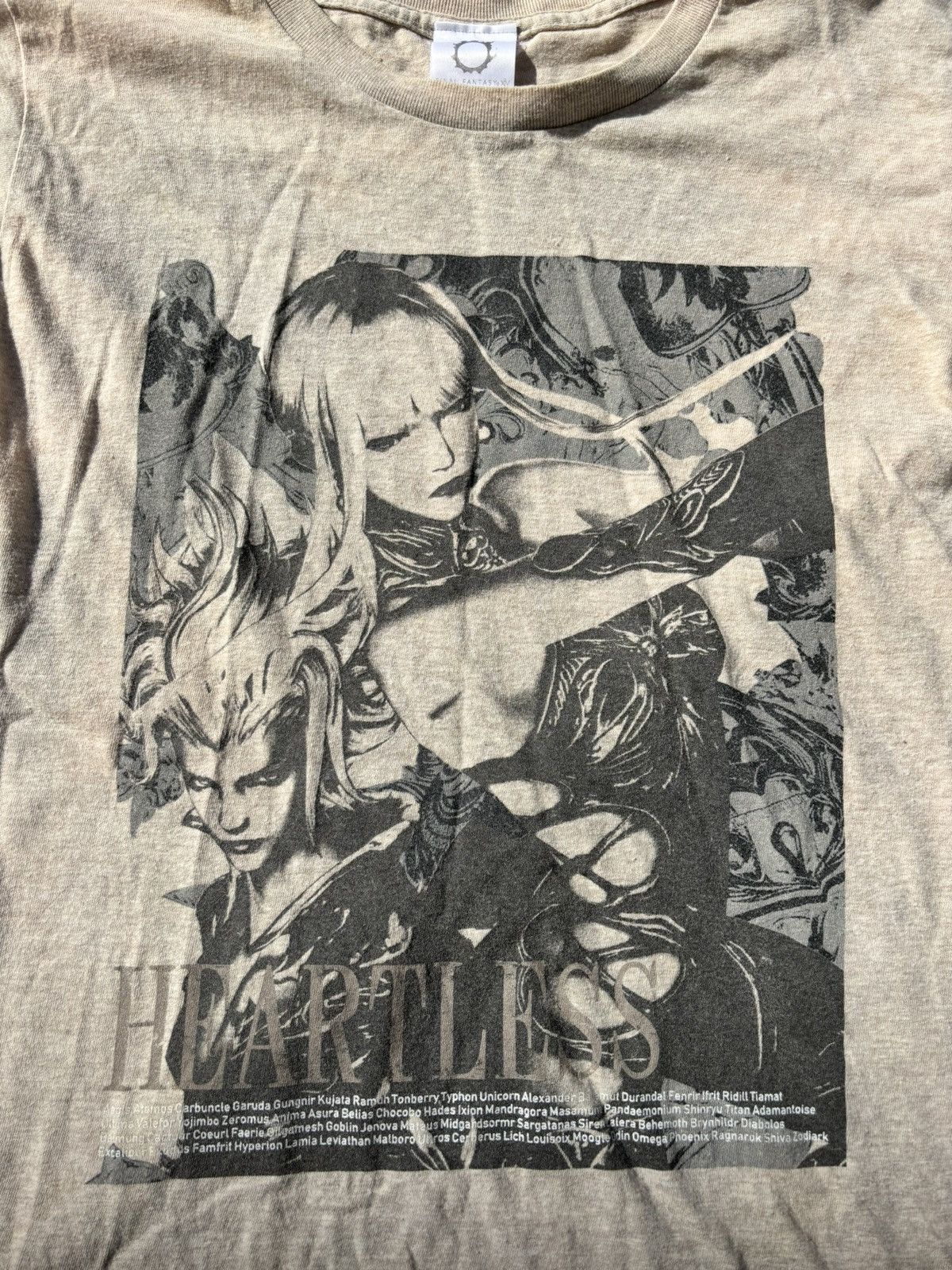 Vintage Official Final Fantasy XIV Online Heartless Tee Size US L / EU 52-54 / 3 - 3 Thumbnail