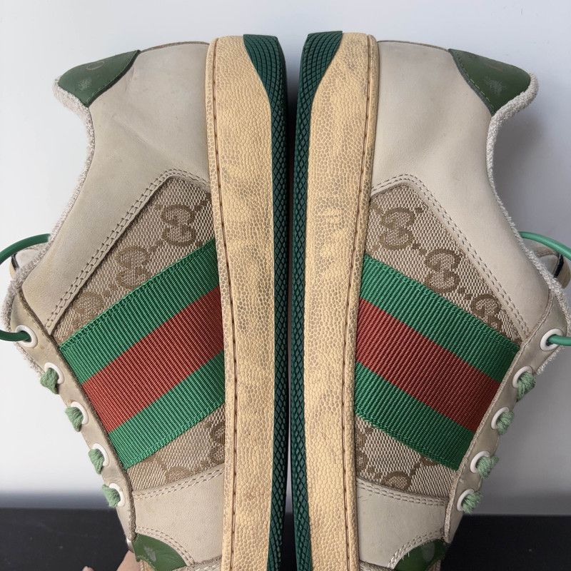 Gucci Gucci Screener Vintage Sneakers for Men - Size US 7.5 / EU 40-41 - 6 Thumbnail