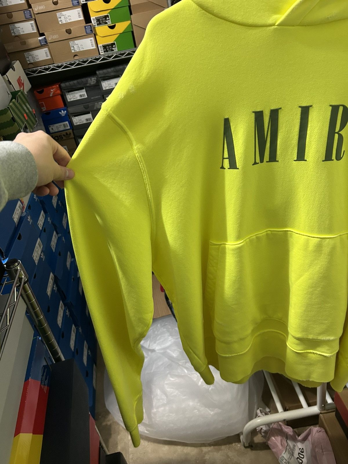 Amiri Amiri Pre Distressed heavy thermal hoodie Clean! Size Large Size US L / EU 52-54 / 3 - 2 Thumbnail