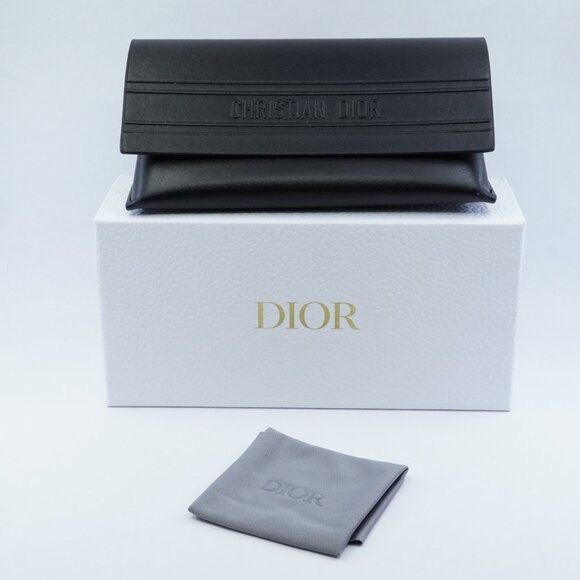 Dior Dior LADY 95.22O S1F 9500 Eyeglasses Ivory 52mm Square Frame Size ONE SIZE - 10 Thumbnail