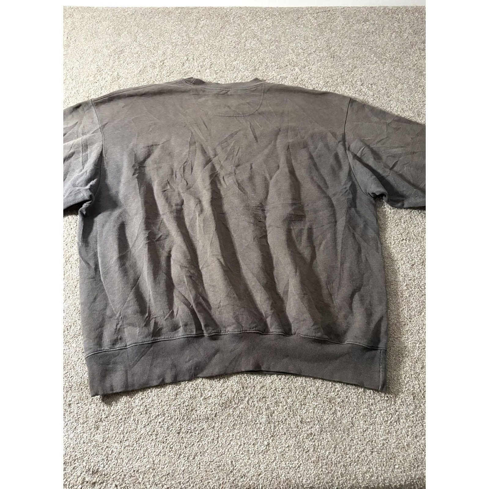 Champion Champion Fleece Sweatshirt 2XL Mens Gray Solid Pullover Size US XXL / EU 58 / 5 - 7 Thumbnail