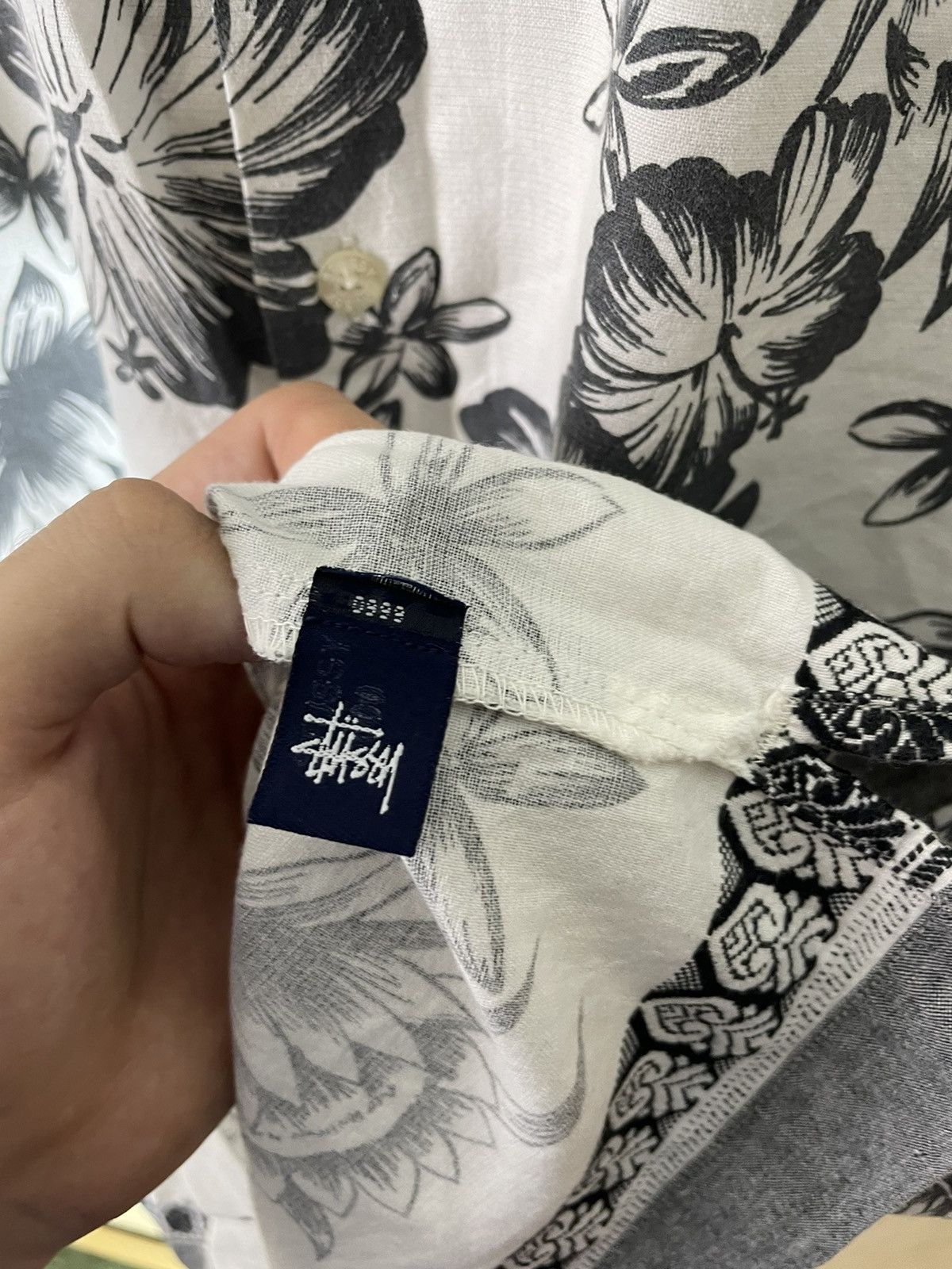 Stussy × Vintage Stussy vintage shirt 90s Size US L / EU 52-54 / 3 - 9 Thumbnail
