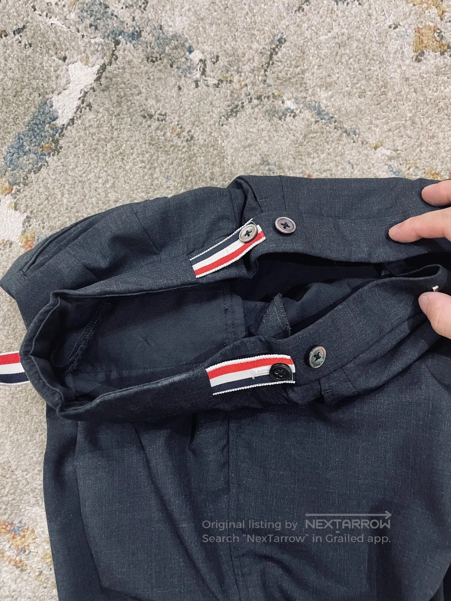 Thom Browne Thom Browne Wool Cropped Pants Size 1. Size US 26 / EU 42 - 3 Thumbnail
