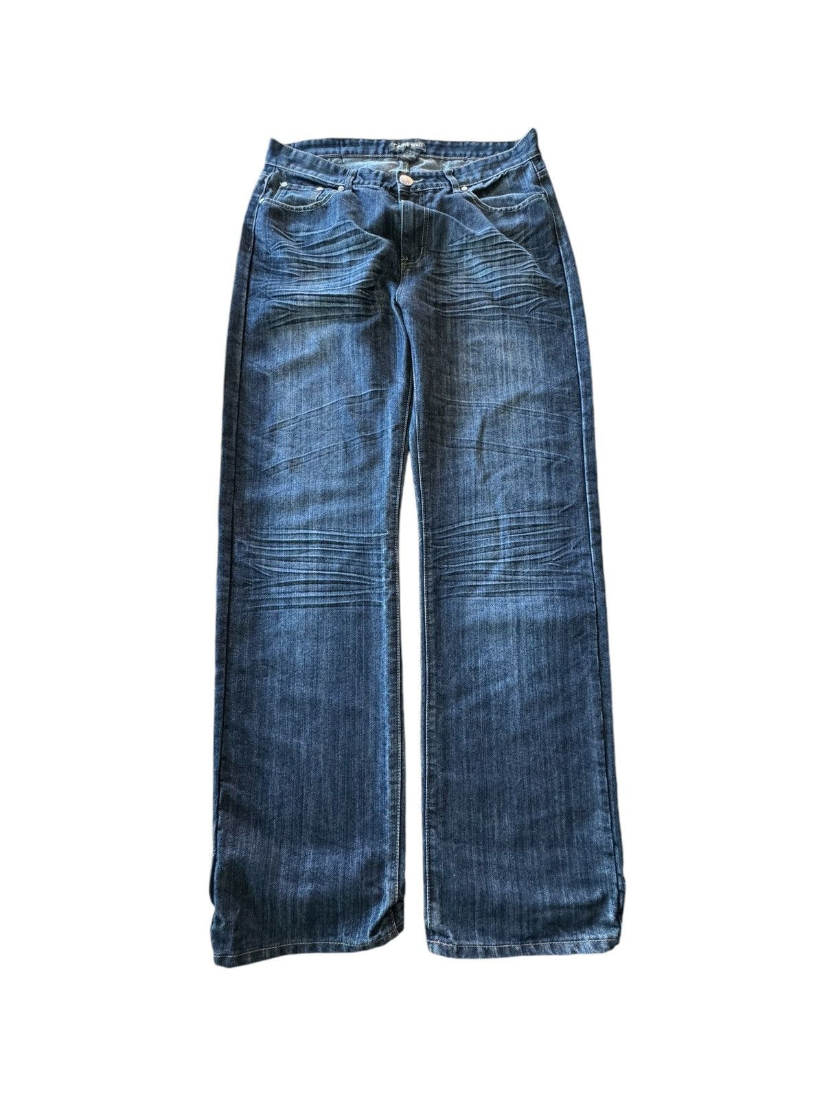 Other Distressed Sacred Cult Embroidered Baggy Faded Y2K Jeans Size US 36 / EU 52 - 1 Thumbnail