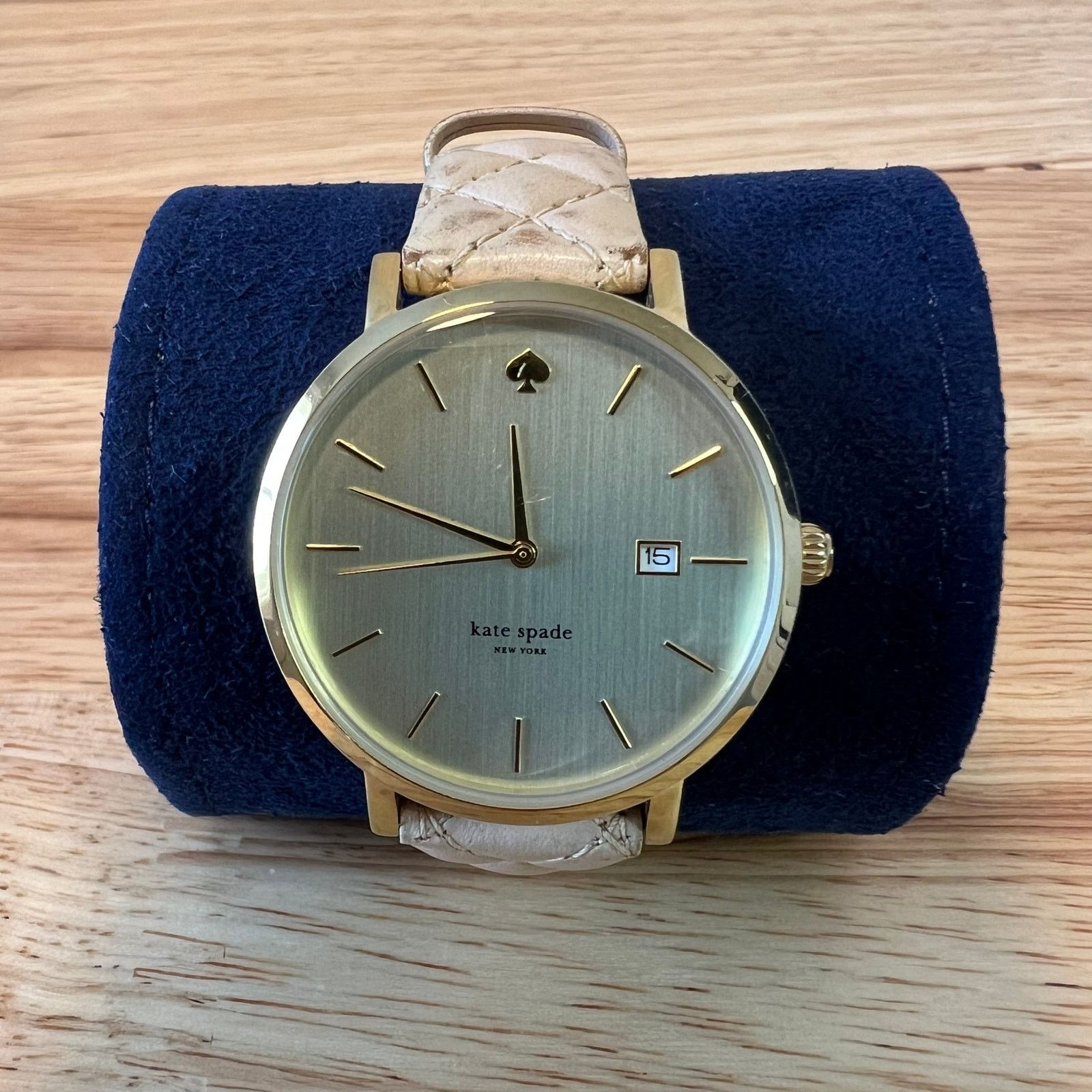 Kate Spade Kate Spade Metro Grand 1YRU0844 Quartz Watch – Gold Tone Size ONE SIZE - 1 Thumbnail