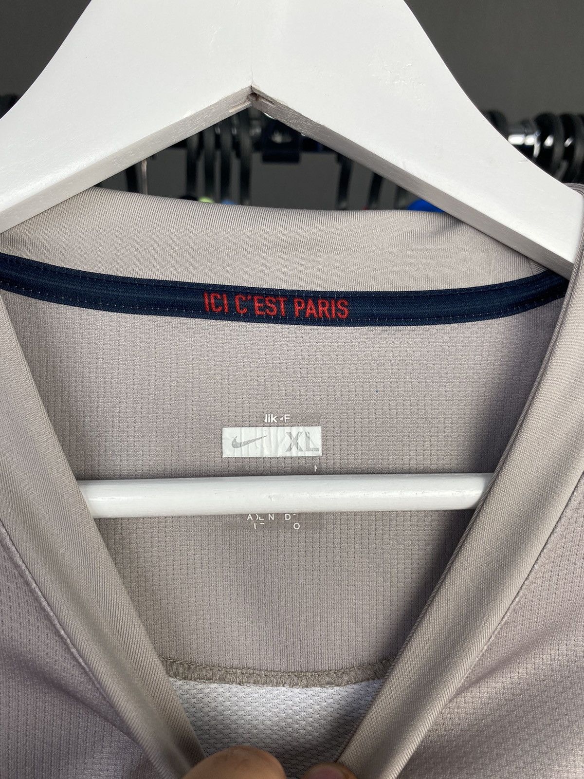 Nike 2008/09 NIKE PARIS SAINT-GERMAIN SOCCER JERSEY FOOTBALL SHIR Size US XL / EU 56 / 4 - 5 Thumbnail