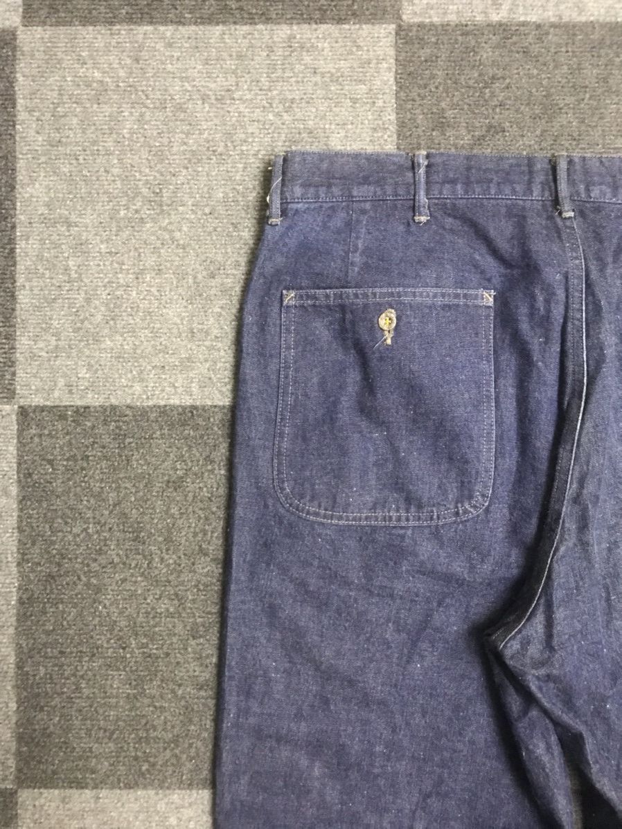 Japanese Brand PHIGVEL MAKERS MFG Navy Military Denim Size US 36 / EU 52 - 12 Thumbnail
