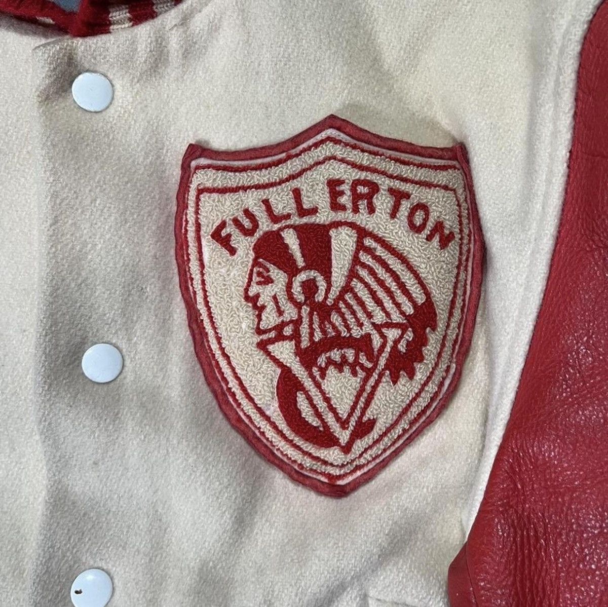 Vintage True Vintage 1960s Whiting Wool/Leather Varsity Jacket Size US S / EU 44-46 / 1 - 3 Thumbnail