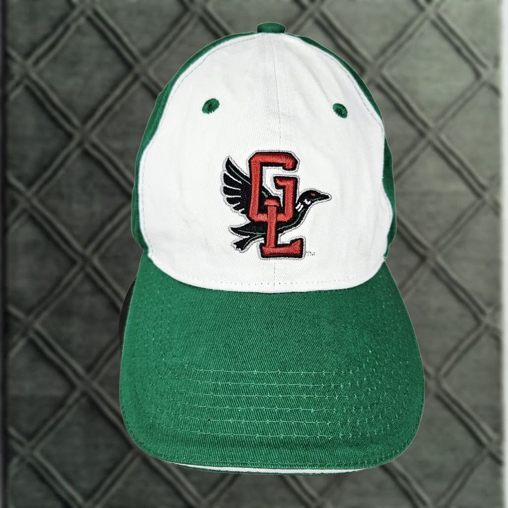Vintage Melonwear Baseball Hat Cap One Size Green Mens Adjustable Straps Back Solid Twill Cotton Vintage: No Summer Casual Bird Fidelity Size ONE SIZE - 1 Thumbnail