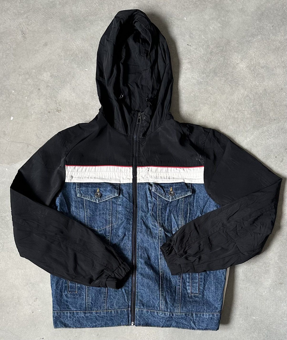 Desigual DESIGUAL MIX DENIM AND WINDBREAKER JACKET Size US M / EU 48-50 / 2 - 1 Thumbnail