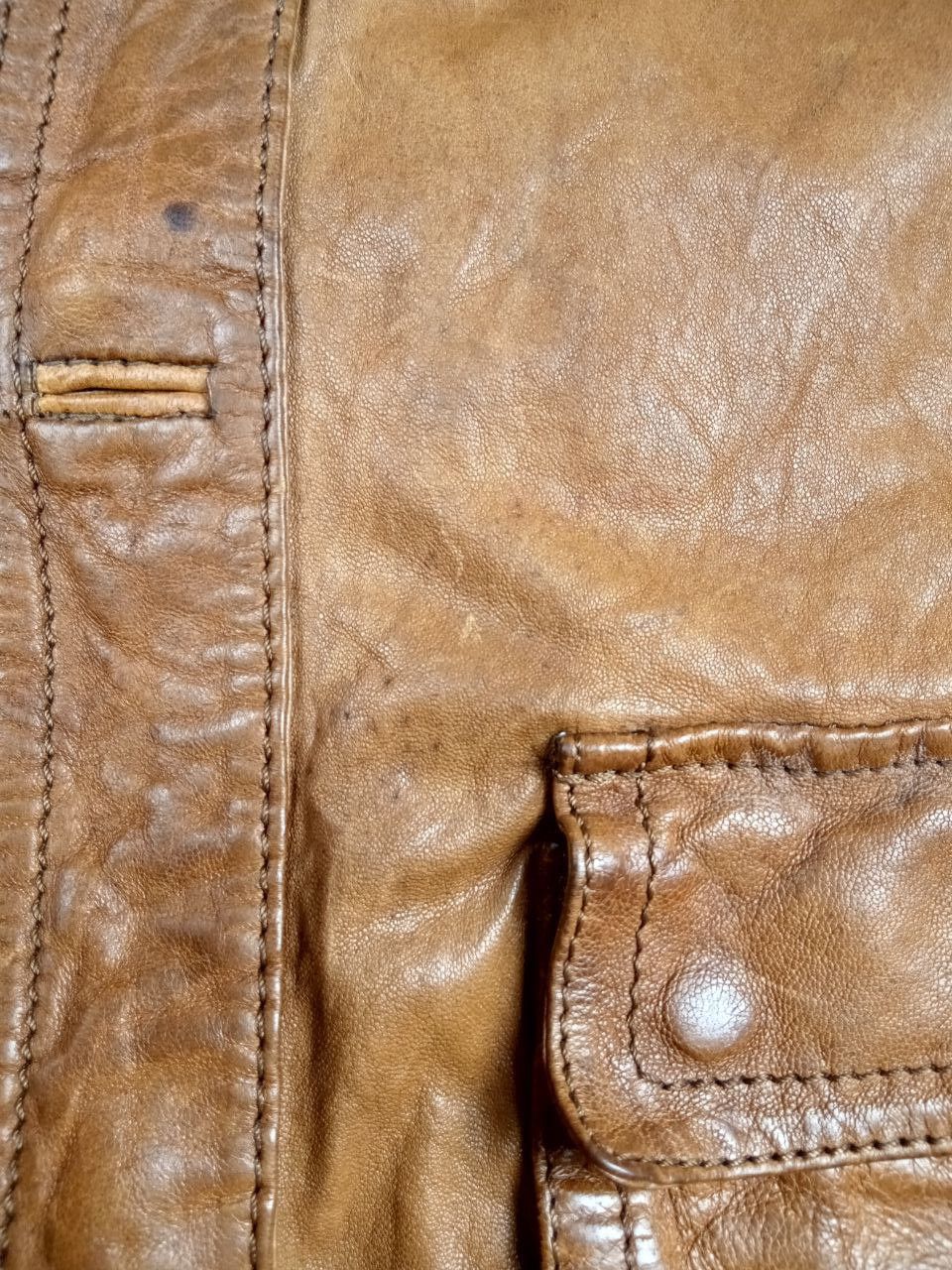 Other Gipsy Mens Leather Jacket Size US XL / EU 56 / 4 - 11 Thumbnail