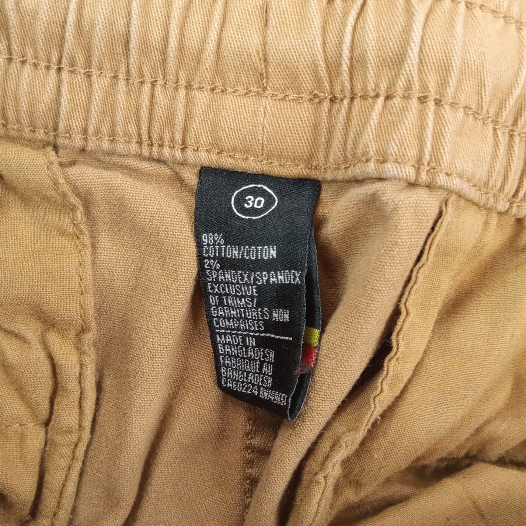 Buffalo David Bitton Buffalo David Bitton Slim Comfort Stretch Brown Jogger Pants Mens 30 Cotton Spandex Size US 28 / EU 44 - 7 Thumbnail