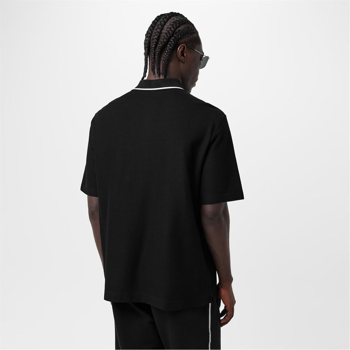Dolce & Gabbana o1g2r1mq0426 Short Sleeve Polo Shirt in Black Size US XL / EU 56 / 4 - 4 Thumbnail