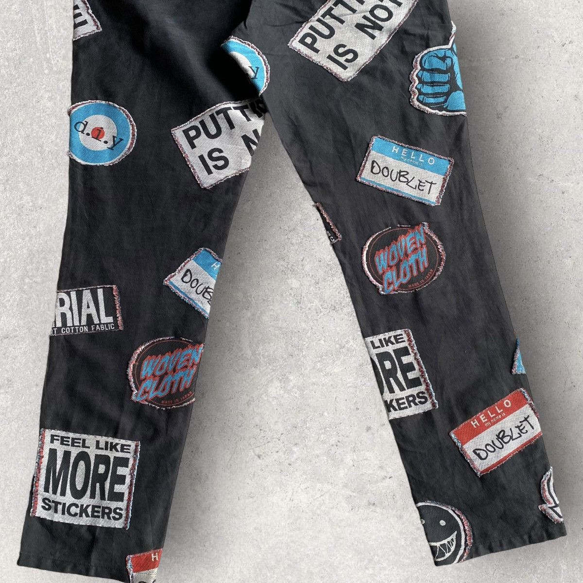 Doublet Doublet SS16 Jacquard Woven Sticker Pant Size US 30 / EU 46 - 7 Thumbnail