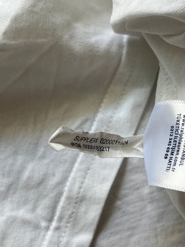 Polo Ralph Lauren Ralph Lauren Polo Small Pony V-Neck T-Shirt White Size US L / EU 52-54 / 3 - 7 Thumbnail