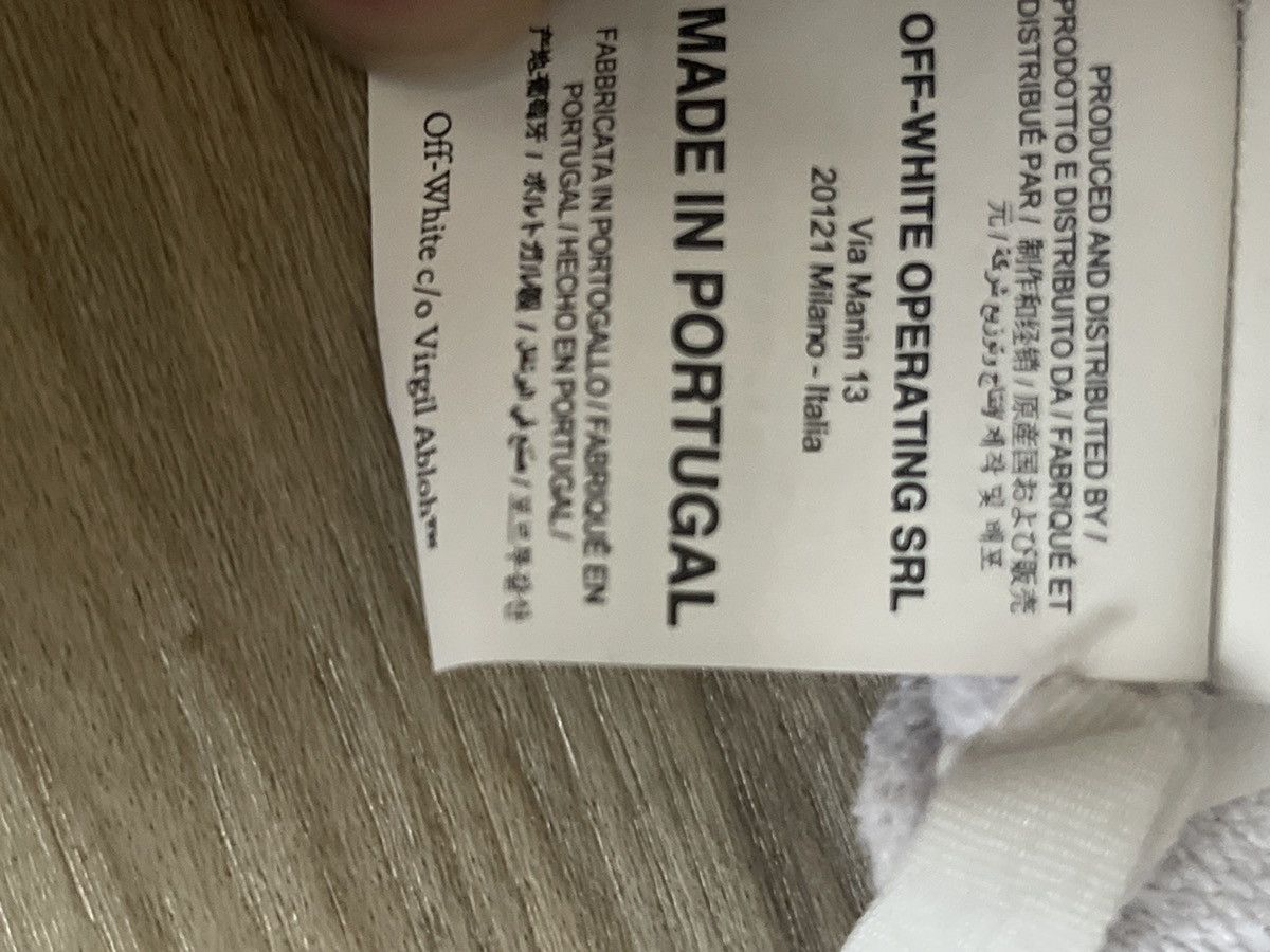 Off-White × Virgil Abloh White off white hoodie Size US M / EU 48-50 / 2 - 8 Thumbnail