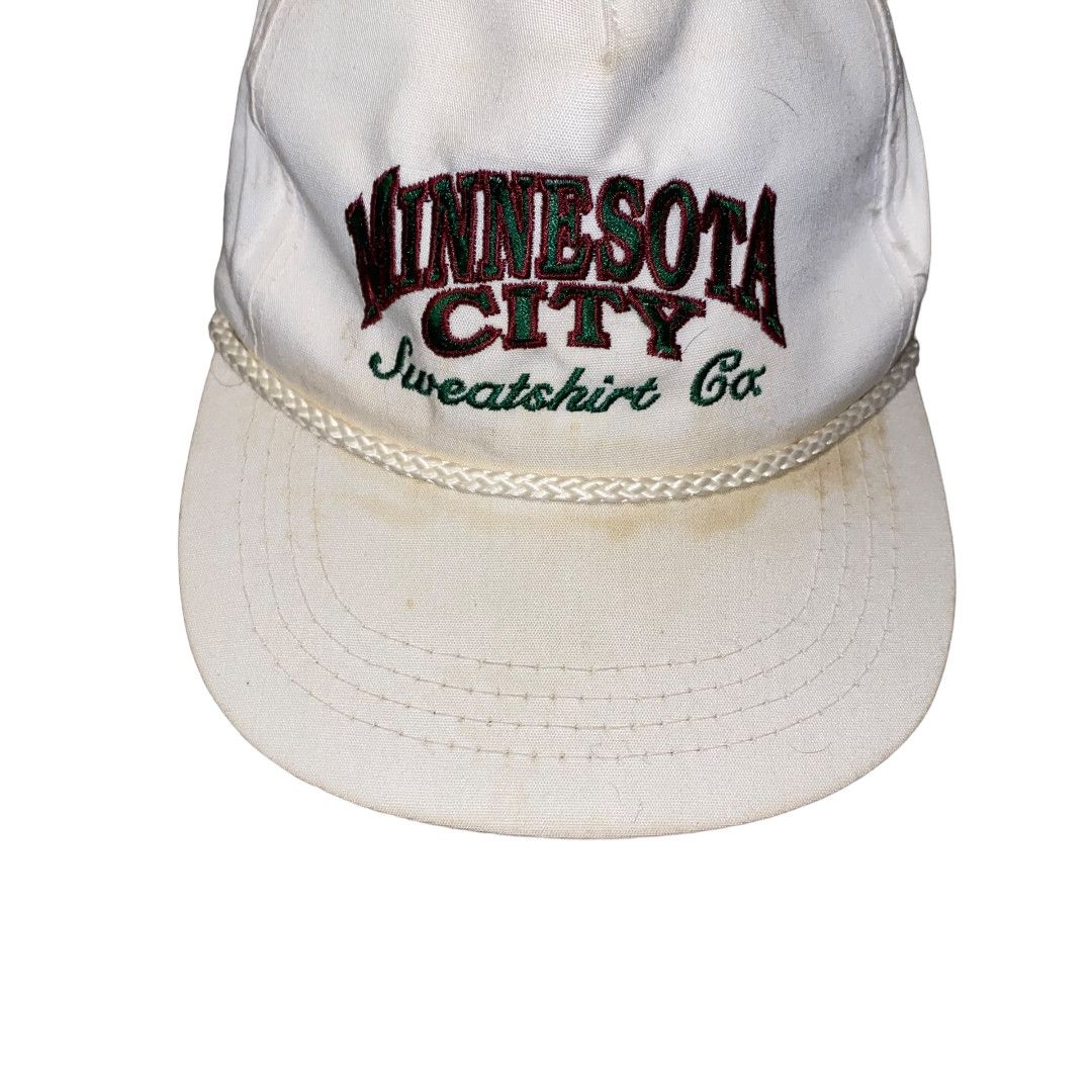 Vintage 🏁 Minnesota City Vintage Snapback Hat 🏁 Size ONE SIZE - 2 Thumbnail