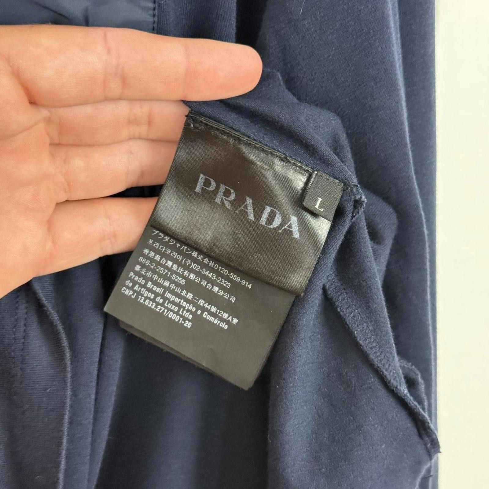 Prada Prada Sport Logo L/S T-shirt Size US L / EU 52-54 / 3 - 5 Thumbnail