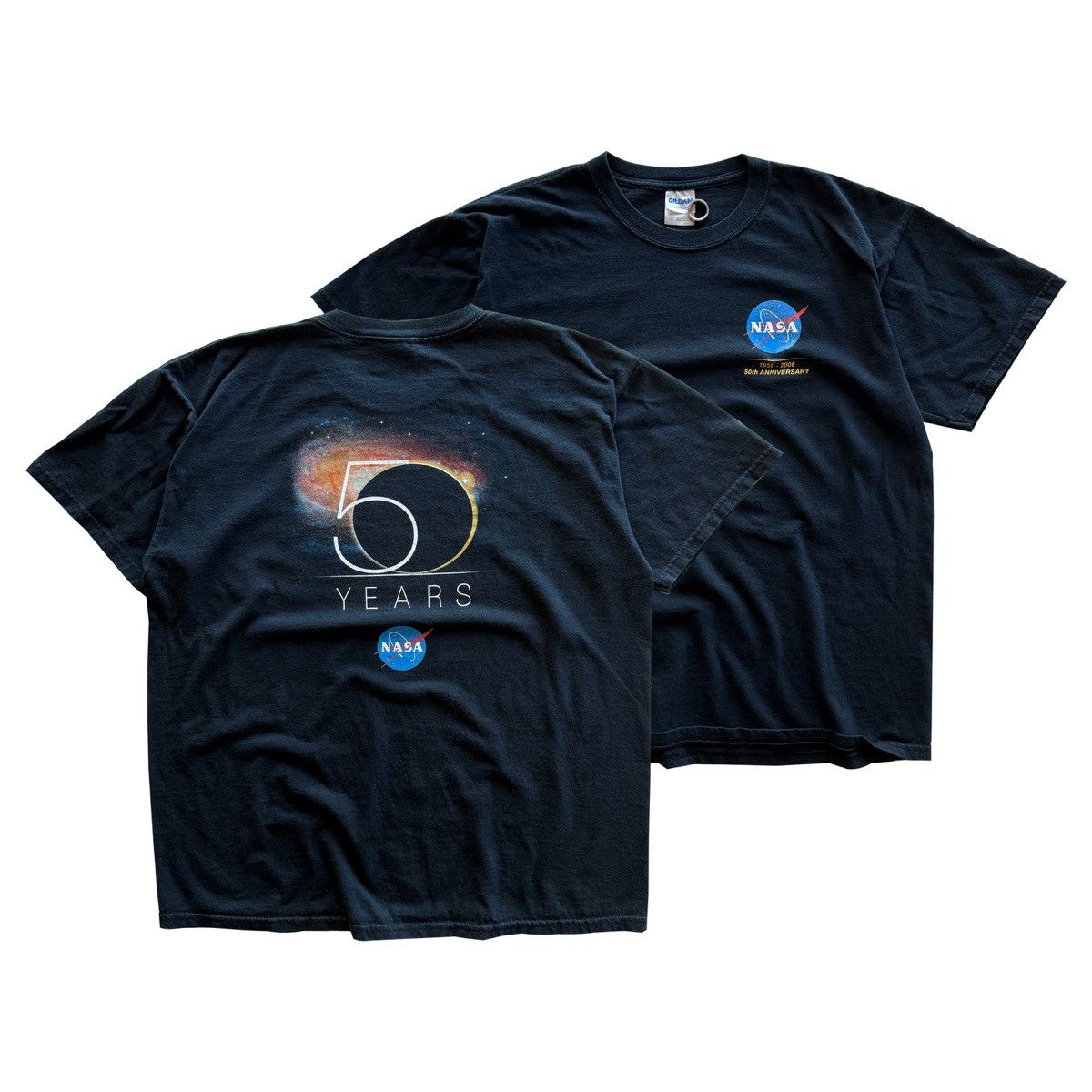 Vintage 2008 Vintage NASA 50th Anniversary Tee Size US L / EU 52-54 / 3 - 3 Thumbnail